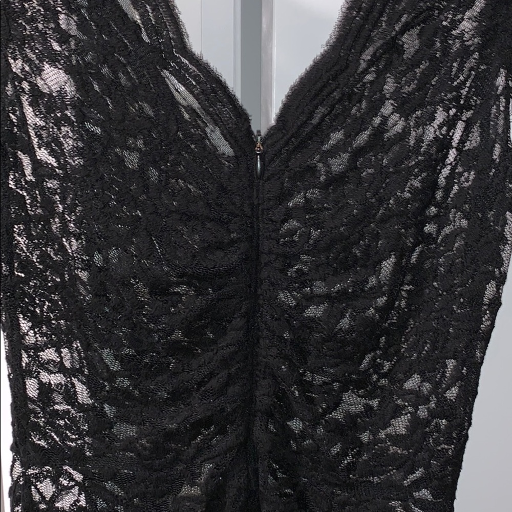 Calvin Klein Lace and Satin Dress - Picture 6 of 7